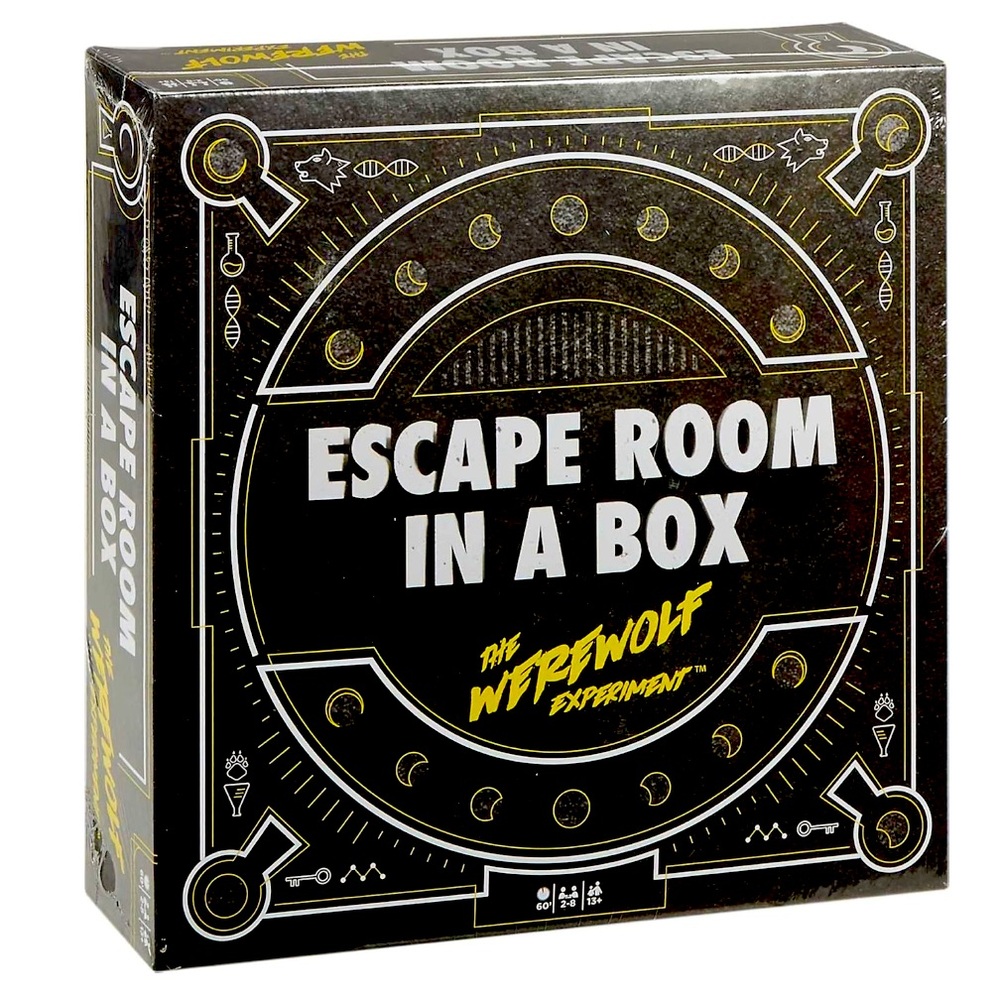 🔐🧩 Escape Room in a Box: The Werewolf Experiment 🐺🕯️
